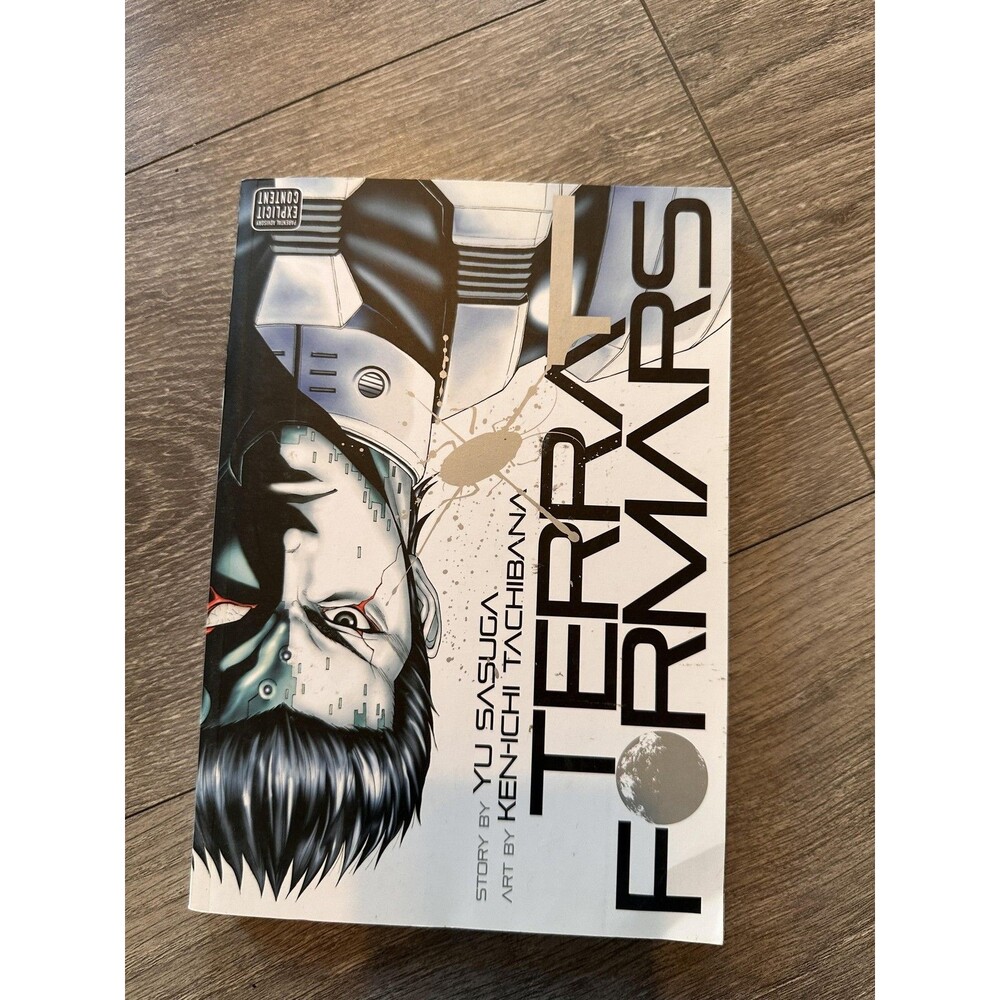 Terra Formars Vol 1 Yu Sasuga Kenichi Tachibana VIZ White PB Manga Sci-Fi Japan